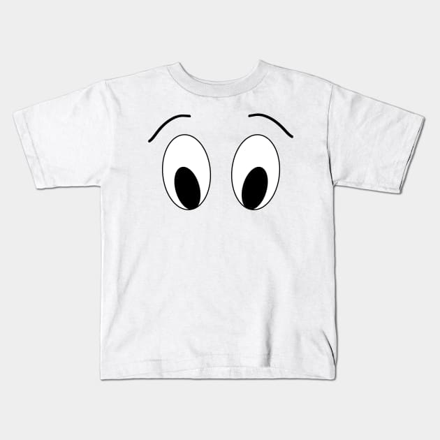 Eyes - face. Kids T-Shirt by kerens